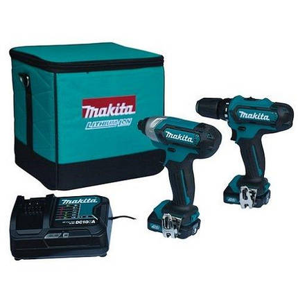Набір акумуляторного інструменту Makita CLX201SA, фото 1