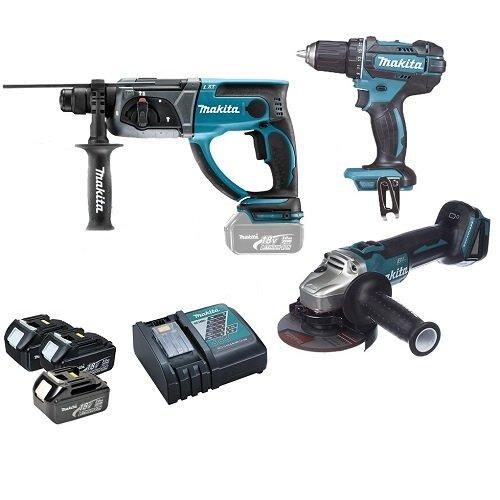 Набір акумуляторного інструменту Makita DLXMUA504