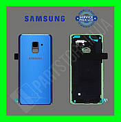 Кришка Samsung A530 Blue A8 2018 (GH82-15591D) сервісний оригінал