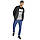 Вітрівка Puma Essentials Solid Windbreaker 847484 01 (чорна, спортивна, чоловіча, з підкладкою, логотип пума), фото 5