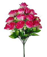 Букет штучних квітів Троянда каскадна гофре з вуаллю і добавками, 50 см
