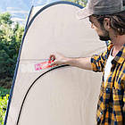 Намет для туалету Utility Tent 210T polyester NH17Z002-P brown, фото 5