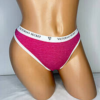 Трусики Victoria's Secret Logo Cotton Thong panty