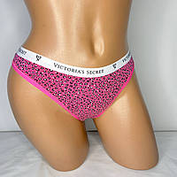 Трусики Victoria's Secret Logo Cotton Thong panty