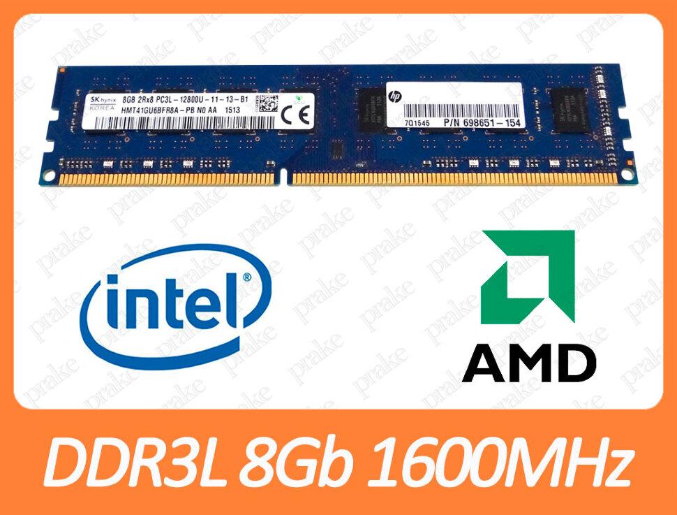 DDR3L 8GB 1600 MHz (PC3L-12800) різні виробники