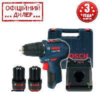 Аккумуляторный шуруповерт Bosch GSR 12V-30 (12 В, 2 А/ч, двухскоростной)