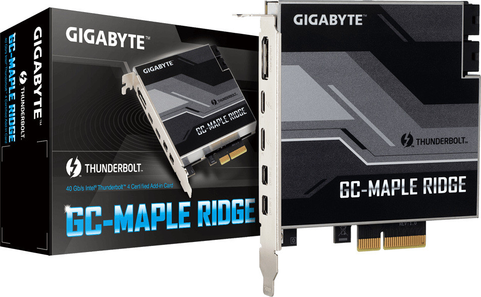 Карта контролера GIGABYTE GC-MAPLE RIDGE Thunderbolt 4, фото 1