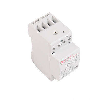 Контактор модульний 25 A 230V 4 нормально відкритих контакту, фото 1