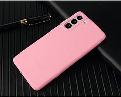 Чохол Fiji Soft для Samsung Galaxy S21 FE (G990) силікон бампер світло-рожевий