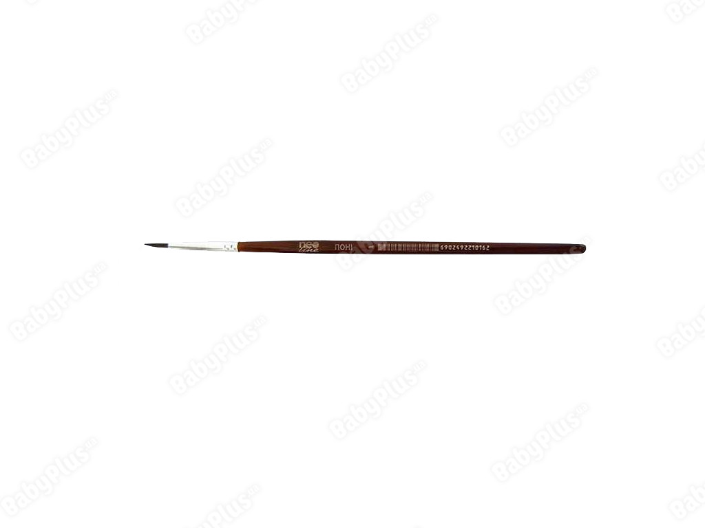 Пензлик для малювання, № 1, поні, круглий, Neo Line, фото 1