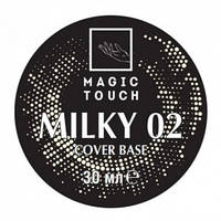 Кольорова база Magic Touch / RUBBER MILK 02 (30мл.)