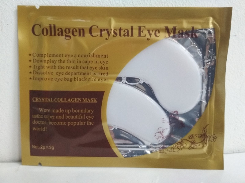 Патчі для шкіри навколо очей омолоджуючі Collagen Crystal Eye Мask c колагеном