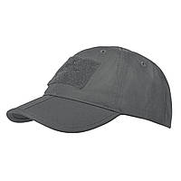 Бейсболка Helikon-Tex FOLDING - POLYCOTTON RIPSTOP Shadow Grey