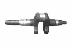 Колінвал 178F (Шпонка) 25мм