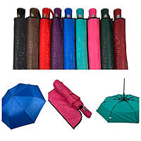 Женский зонт полуавтомат с принтом букв по куполу, есть антиветер, разные цвета, 2052