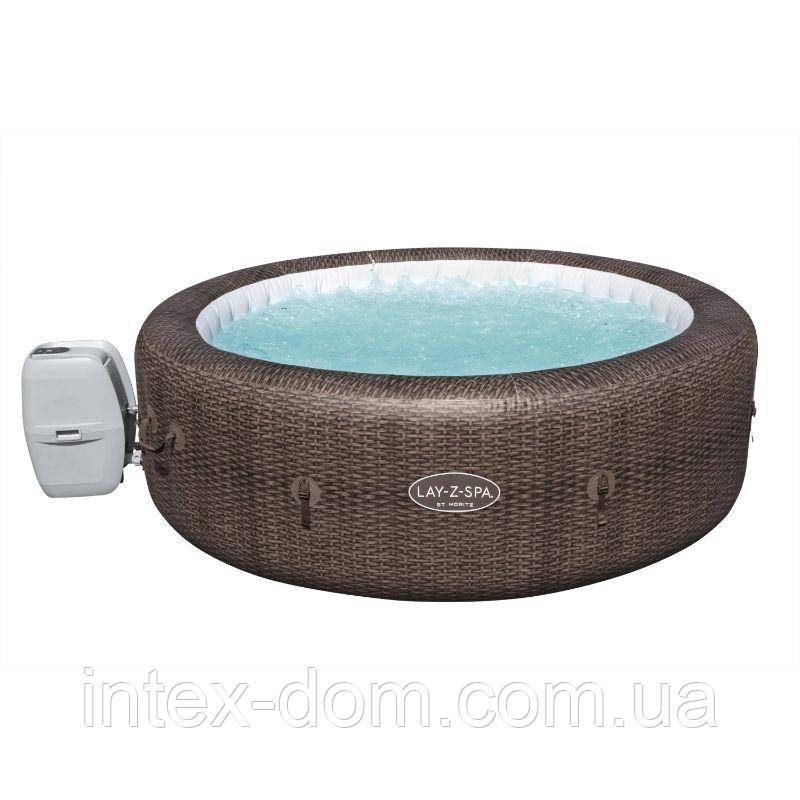 Надувний джакузі - СПА Bestway 60023(st. Moritz) (216 х 71 см) (6 місць, 1 325 л/ч, дозатор, тент, аеро)