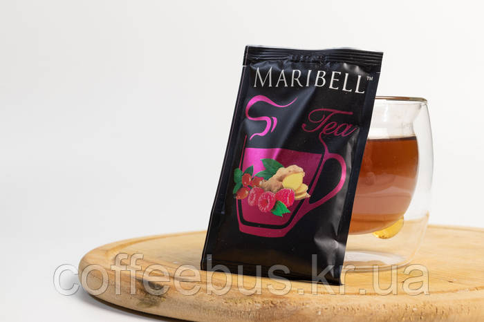 Чай натуральный витаминный в стиках ТМ Maribell "Шиповник-Малина-Имбирь ...