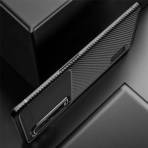 Ударозахисний чохол HMC Carbon Fiber Texture на Realme 7 — чорний, Amazon, Німеччина, фото 4