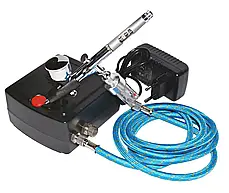 Компресор з аерографом Royalmax/Fengda TC100Auto/BD180(0.2 mm)