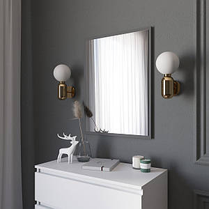 Дзеркало підвісне, настінне дзеркало над комодом, туалетним столиком D-4