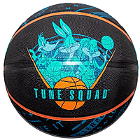 Мяч баскетбольный Spalding Space Jam Tune Squad Roster Ball размер 7 резиновый для улицы-зала (84540Z)