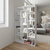 Стелаж VAYS M-7, книжкова полиця на 14 комірок, ЛДСП, 108×29×178 см - для дому, офісу, дитячої або вітальні