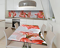 Наклейка 3Д виниловая на стол Zatarga «Царская корона» 600х1200 мм для домов, квартир, столов, кофейн, кафе