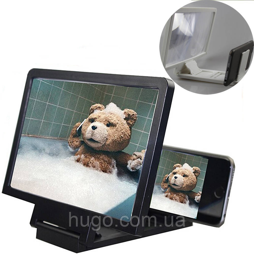 3D Увеличитель Экрана Телефона (26x19см) Enlarged Screen F1 / Подставка ...