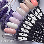 Гель для нарощування SAGA Liquid Gel №06, 15мл, фото 4