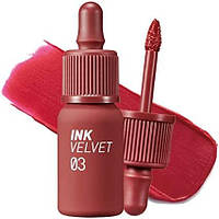 Матовая помада-тинт для губ Peripera Ink Velvet #03 Red Only 4 г.