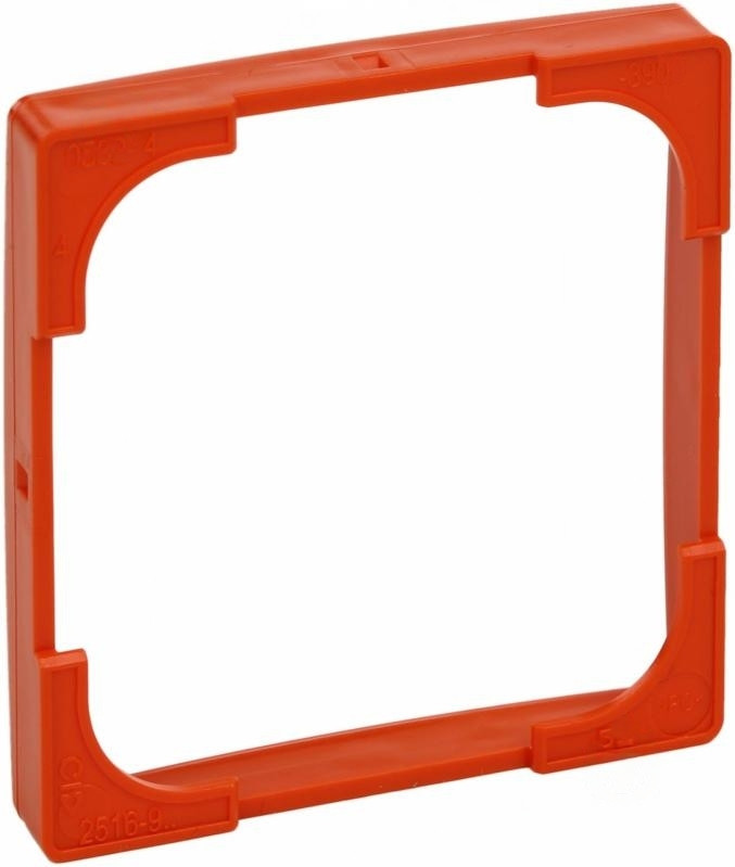 Декоративна вставка ABB Busch Jaeger Basic 55 2516-904-507 Помаранчевий (2CKA001726A0225)