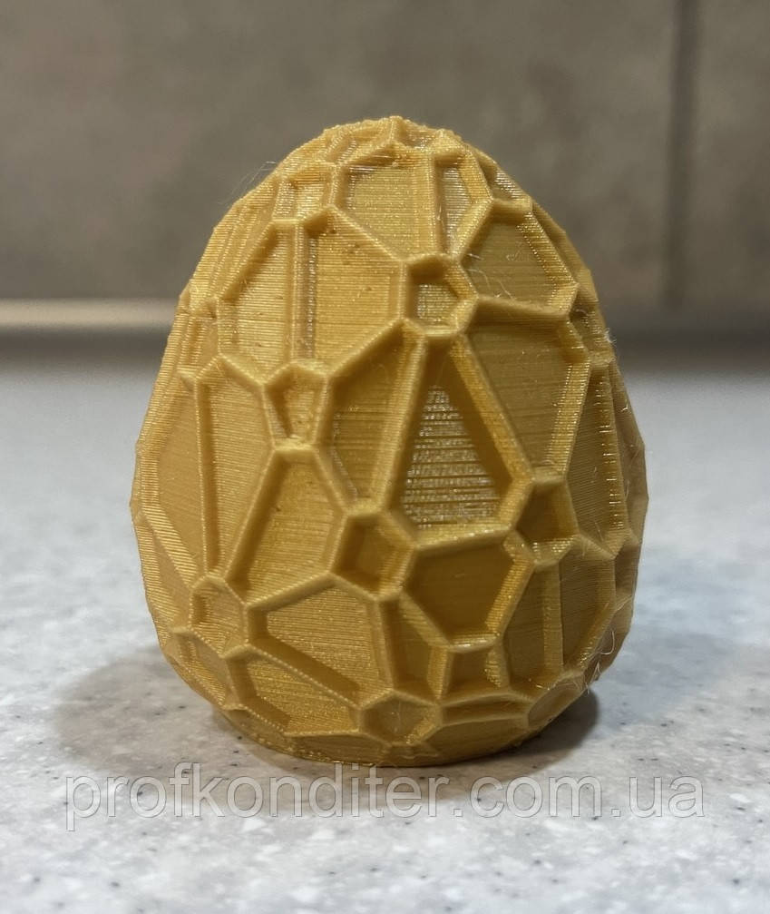 Ексклюзив. Силіконова форма для шоколаду "ЗД яйце №7", фото 1