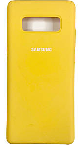 Чохол Soft touch для Samsung Galaxy Note 8 (на самсунг ноут 8) жовтий