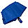 Жіноча парасолька напівавтомат синя з принтом букв по куполу 02052-6, фото 7