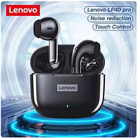 Наушники беспроводные оригинал Lenovo Original LP40 Pro TWS Bluetooth 5.0 запакованные, оригинал Леново 40Про