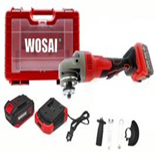 Акумуляторна безщіткова КШМ WOSAI 21V, 2х6 А, кейс (А82)