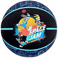 Мяч баскетбольный Spalding Space Jam Tune Court BasketBall размер 5, 6, 7 резиновый для улицы-зала (84560Z)