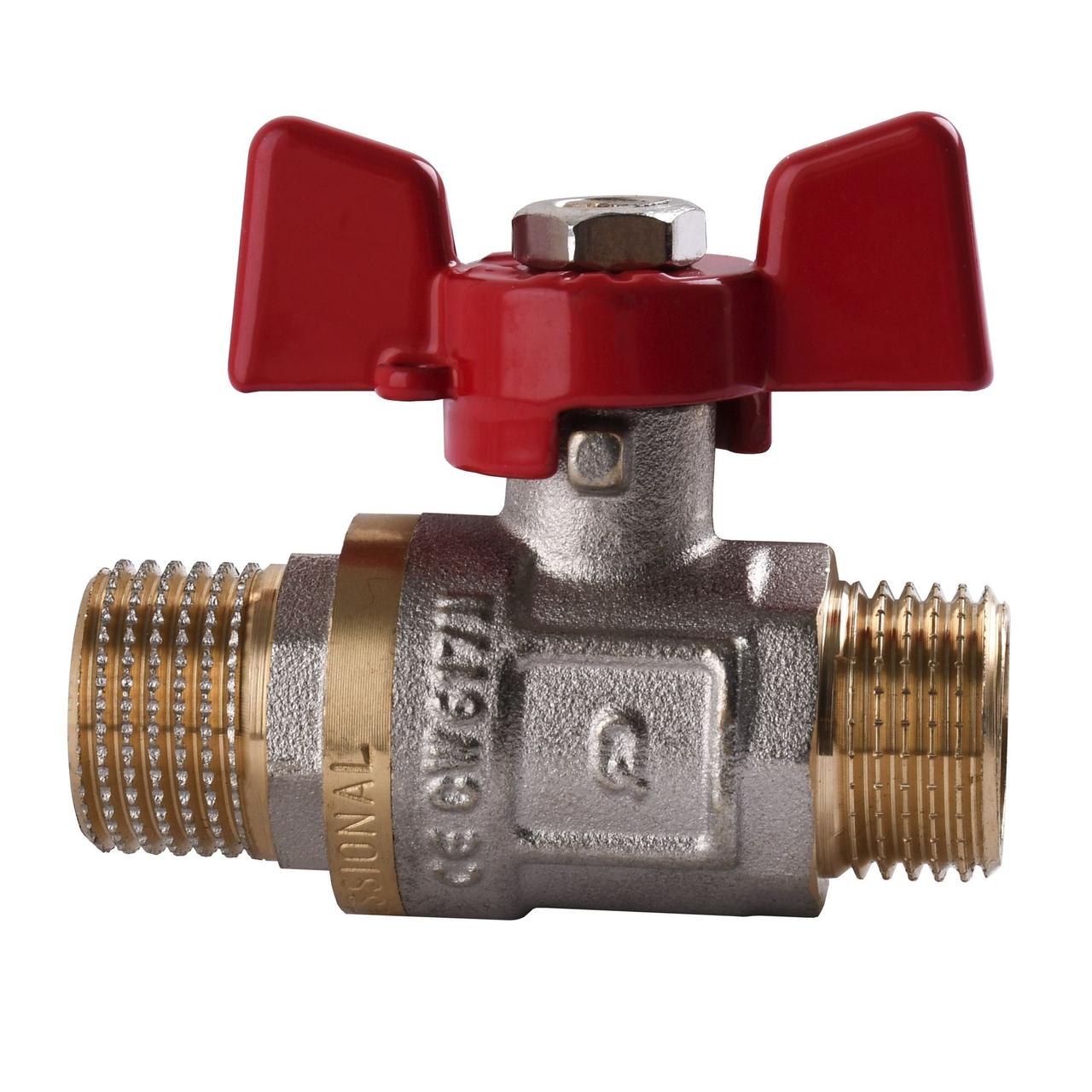 Кран кульовий прямий Q Professional 1/2" ЗЗ КБ PN40 QP153