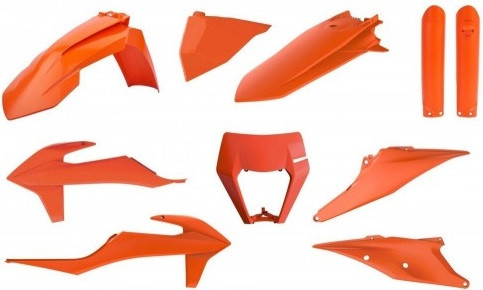 Пластик Polisport Enduro kit - KTM помаранчевий