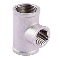 Трійник Solomon 1 1/2" ВВВ нікель 8202