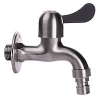 Кран кульовий поливальний Q Professional 1/2" NV-QP3003 SUS304 нержавійка