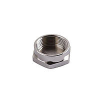 Заглушка з внутрішнім різьбленням Solomon 1/2" нікель 4002 N