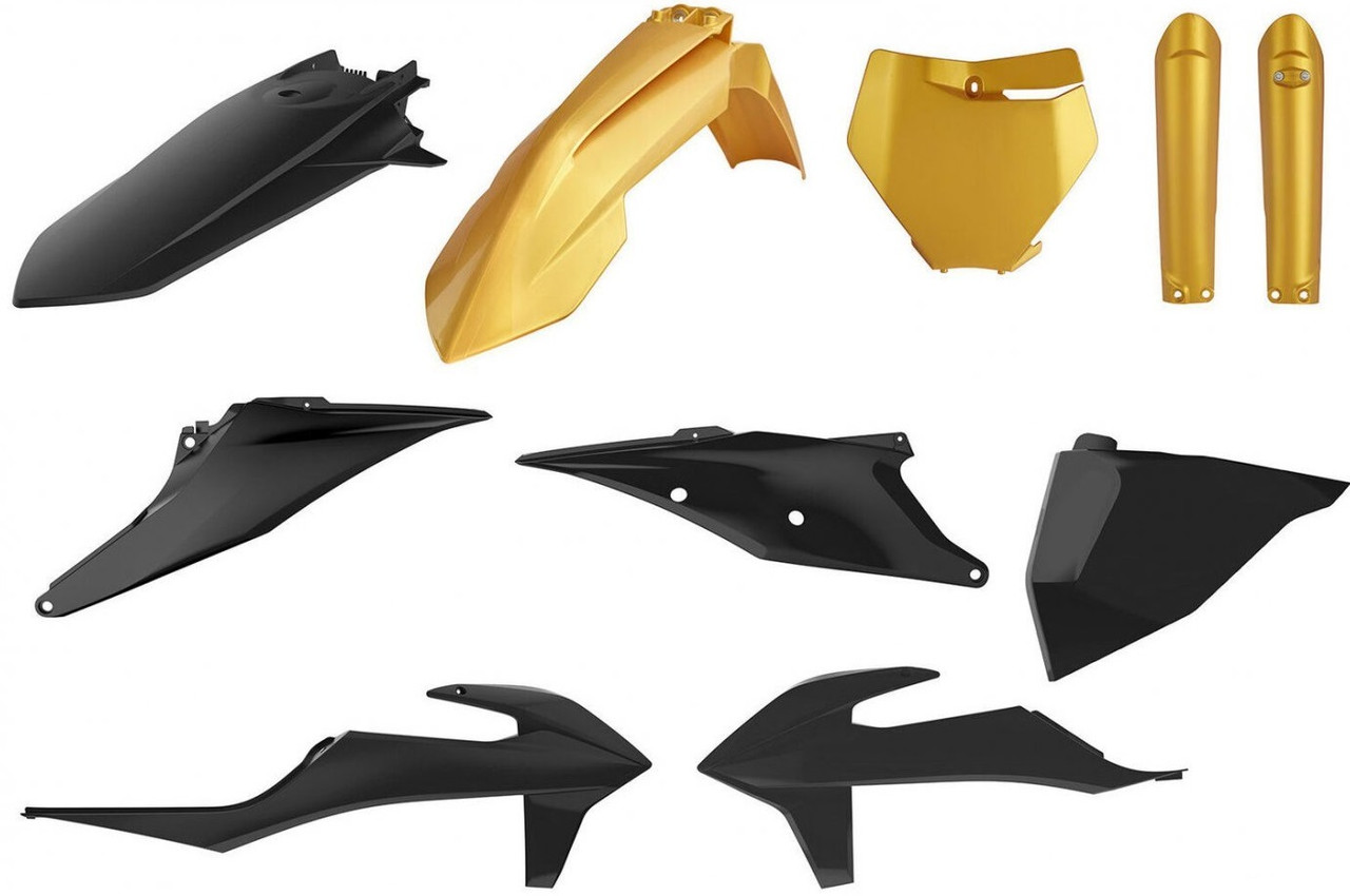 Комплект пластику Polisport MX Kit 91052 для KTM SX,SX-F/XC,XC-F (2019-22), Gold