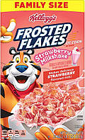 Хлопья Kellogg's Strawberry Milkshake Frosted Flakes 652g