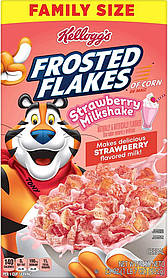 Пластівці Kellogg's Strawberry Milkshake Frosted Flakes 652g