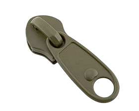 Бігунок для спіральної блискавки №8 СК-3142 колір хакі