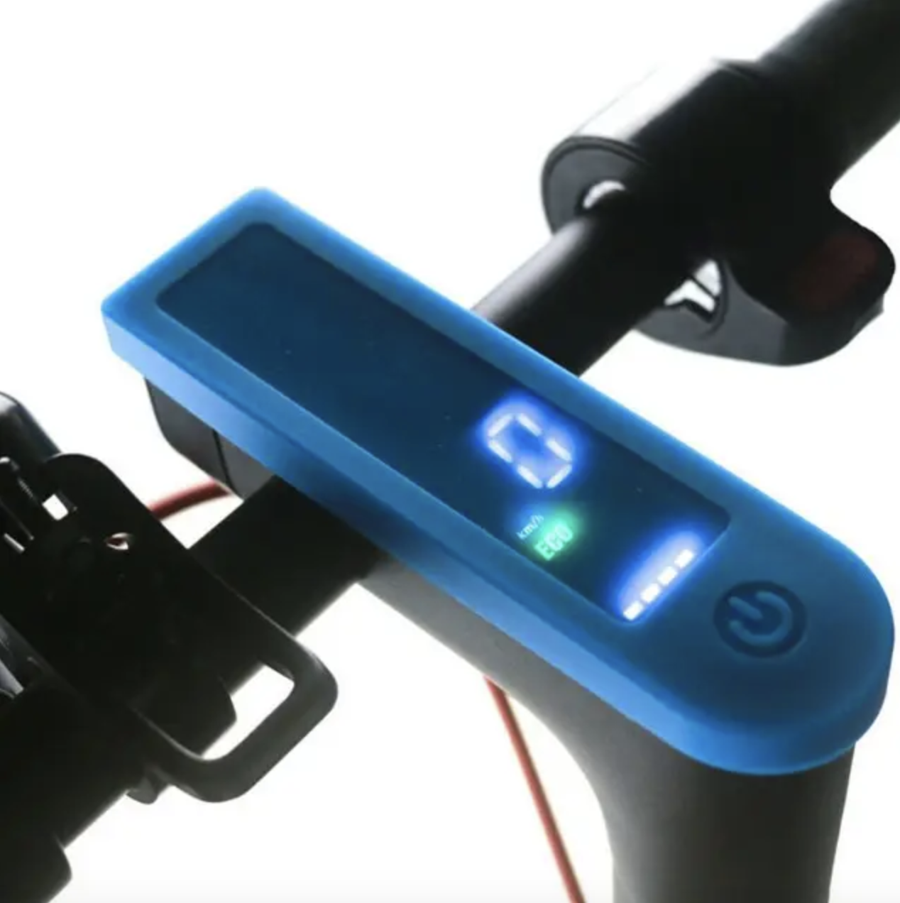 Синіконова накладка на верхній панель самоката Xiaomi Mijia M365, Синій, фото 1