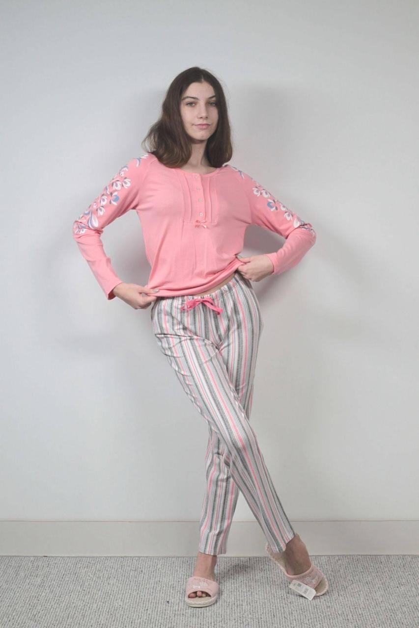 Жіночий домашній костюм XL-42 рожевий Relax Mode 19394, фото 1