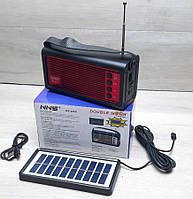 Радиоприемник с USB NNS NS-222SS + солнечная батарея