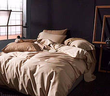 Комплект постільної білизни 150х200 бежевий Fast Coror 19727